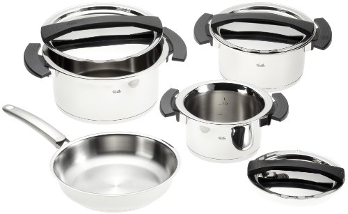 Fissler 20 314 04 000 Magic Line  Kochgeschirr-Set 4-teilig, 3 T&ouml;pfe und 1 Pfannne mit sch Preisvergleich