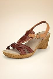 Footglove™ Original Leather Ruched T-Bar Sandals