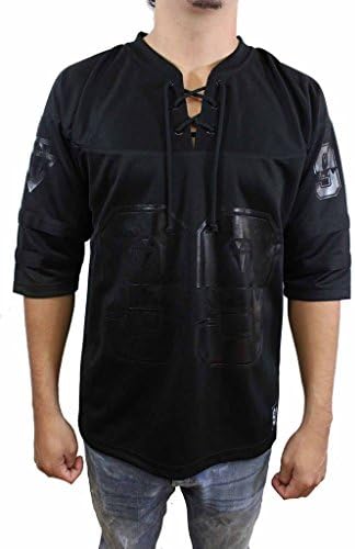 Black Jack Clothing Fashion Hockey Jersey X-Large Black