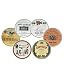 BIA Cordon Bleu Assorted Salad/Dessert Plates, Set of 6, Gift Boxed, Wine Countries