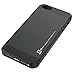 JETech Case for iPhone SE 5s 5, 2-Layer Slim Protective Cover, Black