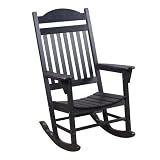 Lifestyle Traditional Rocking Chair - Black