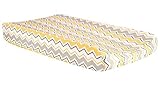 Buttercup Zig Zag Chevron Changing Pad Cover by Trend Lab [並行輸入品]