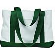 Recycled Fiber Boater Tote by Liberty Bags