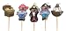Pack of 5 Pirate Themed Party Candles