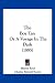 The Boy Tar: Or a Voyage in the Dark (1885)