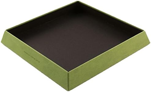 Giorgio Fedon 1919 Tidy Desk Tray - 19x19x2,5 cm - Green