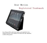 Bear Motion (TM) Genuine Leather Case Folio with 3-in-1 built-in Stand for Apple Ipad Tablet/wifi 3G Model 16gb, 32gb, 64gb (Black)