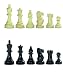 Philos 2272, Schachfiguren, Nero schwarz/weiß KH 95 mm