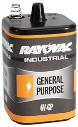 Rayovac 6V-GP Lantern Battery, 6 Volt, General Purpose