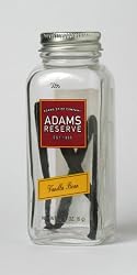 Adams Extracts Vanilla Bean, 1.21-Ounce Glass Jar (Pack of 6)