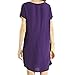 Vanberfia Women's Casual Summer Mini T shirt Dress