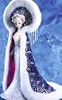 2001 Barbie Collectibles - Bob Mackie International Beauty Collection - Fantasy Goddess of Arctic Barbie