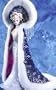 2001 Barbie Collectibles - Bob Mackie International Beauty Collection - Fantasy Goddess of Arctic Barbie