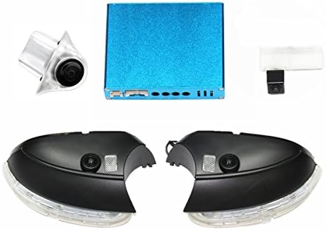 Weivision 360 Bird View Car DVR Record Surround Parking System with 4 Hd Rear Front Side View Camera for Vw Magotan 2013