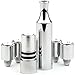Coil Monster Chrome Full Metal Hitter with Dual Quartz Coil Heating Elements, 5 Cartridges