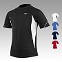 Nike Shirt Dri Fit UV Essential schwarz/gelb Farbe: schwarz/gelb