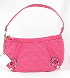 Vera Bradley Carlyle Purse Handbag Nylon Pink