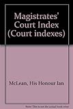Magistrates' court index