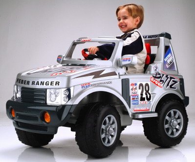 Childrens Toyshop  Toys : FEBER Ranger 12v Battery Powered Ride On Jeep