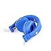 AILIHEN Headphones, C5 Headphones with Microphone & Music Sharing,Foldable Lightweight On Ear Headphone Headset for iPhone iPod iPad Mac Laptop PC (Blue)
