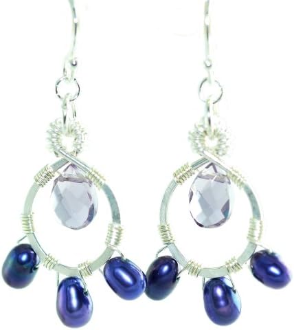 Heart in Hawaii Petal Drop Earrings - Pacific Sunset