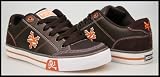 ZOO YORK - Zoo York "Rerserva-Familia" Skate Style Shoes, Mens Shoe, Brown/Orange