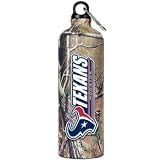 NFL Houston Texans 32-Ounce Open Field Aluminum Water Bottle