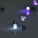 Esonstyle 10 Pair LED Earrings Glowing Light up Ear Drop Pendant Stud Stainless Multi-color