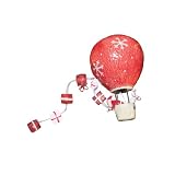 Department 56 Air Balloon Santa Chaserlight