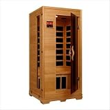 lifeSmart CSN-GDI-6109-1 1 - 2 Person Infrared Sauna with 6 Carbon Tech Heaters