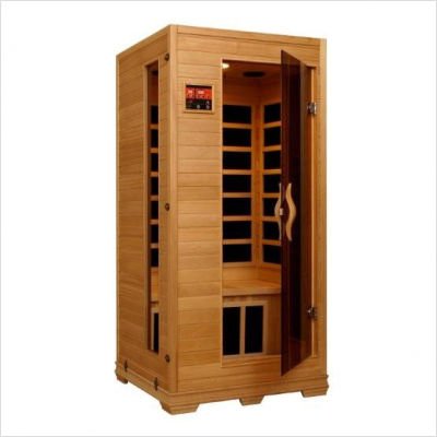 1 - 2 Person Infrared Sauna with 6 Carbon Tech Heaters