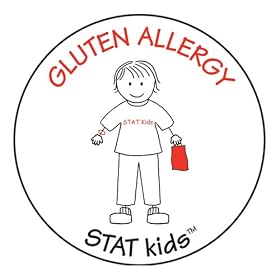 Click here to buy STAT KIDS Allergy Alert Stickers, Celiac Disease by STAT KIDS.