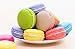 JKING Simulation Artificial Small Fake Dessert Macarons Cake Dessert Pastry Decoration Cabinets Display Photography Props Assorted Colors(12pcs)