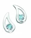 Elements - E3057T - Boucles d'oreille Femme - Argent 2.51 Gr - Topaze