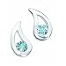 Elements E3057T - Pendientes de mujer de plata con topacios