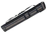 2 X 4 Hard Pool Cue Stick Case Black Gold Billiards 2x4