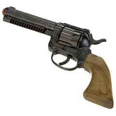 Gonher 120/6 - Revolver Cowboy 12-Schuss mit Langlauf 24 cm, schwarz