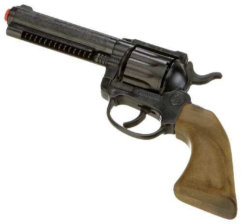 Unbekannt Gonher 120/6 - Revolver Cowboy 12-Schuss mit Langlauf 24 cm, schwarz