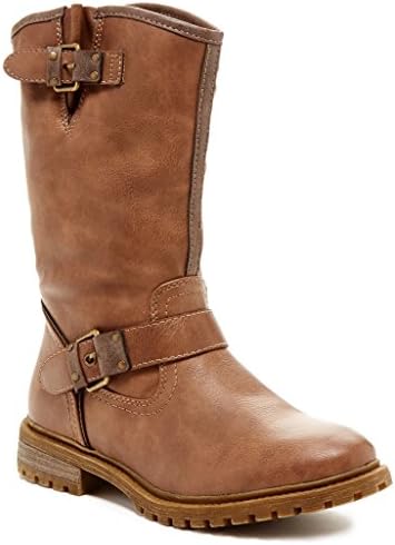 Bucco Selany Womens Fashion Faux Shearling Mid Shaft Boots