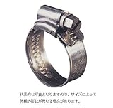 ABAホースバンド SUS304 12mm 32-50 10個入り スウェーデン産