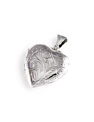 Heart Locket Pendant (45mm x 33mm)