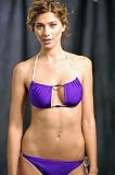 Brette Sandler Kaycie Bandeau Top Tie Side Bikini Bottom
