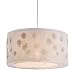 Laura Ashley PXS233 Dandelion Complete Pendant, White