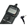 T�l�commande de minuterie JJC TM-C pour Canon EOS 60D, 100D, 300D, 350D, 400D, 450D, 500D, 550D, 600D, 650D, 700D, 1000D, 1100D, G1X, G10, G11, G12, G15, SX50 HS - Pentax K-5, K-7, K10 K20 K100 K200