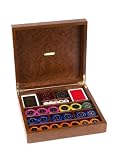 Palermo Poker Chis and Card Set From Italy