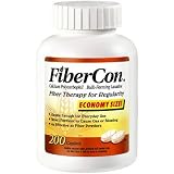 FiberCon Calcium Polycarbophil Laxative - 200 Caplets
