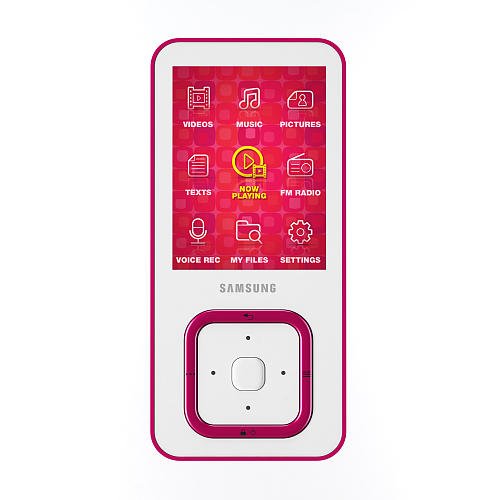 Samsung Q3 4GB MP3 Player – Pink