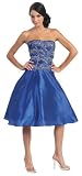 Strapless Fancy Party Junior Prom Dress #2589