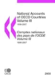 National Accounts of Oecd Countries Volume 3a, Volume 3b / Comptes Nationaux Des Pays De L´ocde Volume 3a, Volume 3b Image of National Accounts of Oecd Countries Volume 3a, Volume 3b / Comptes Nationaux Des Pays De L´ocde Volume 3a, Volume 3b